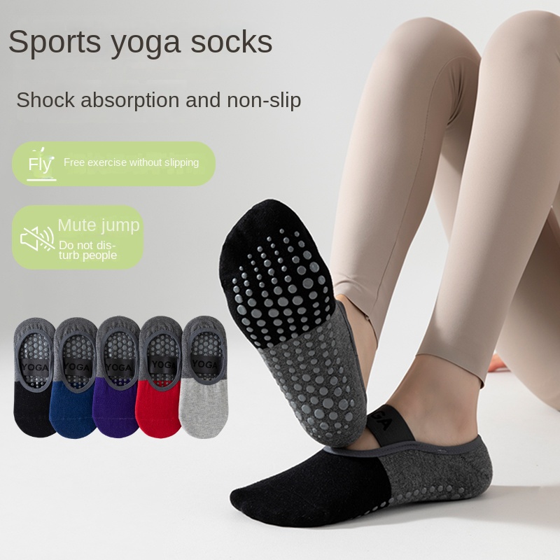 Pilates Yoga &A - 5 pairs Cross-Border Professional Yoga Socks,