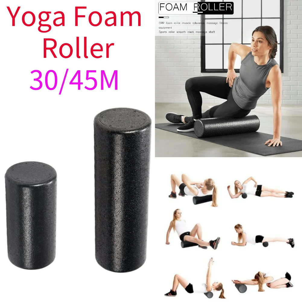 Pilates Yoga Exercises - Yoga Pilates Foam Roller Massage Exercise