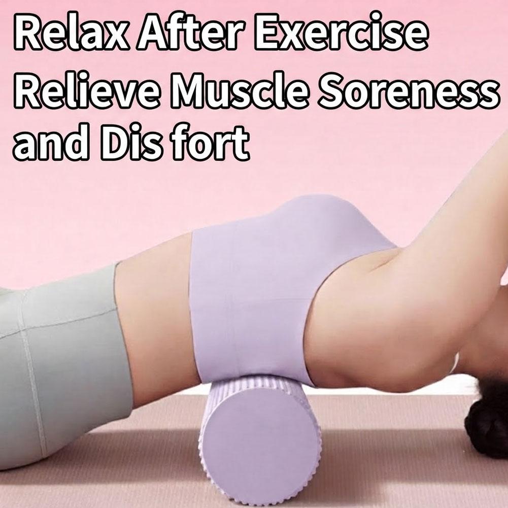 Pilates Yoga Exercises - Yoga Foam Roller EVA High Density