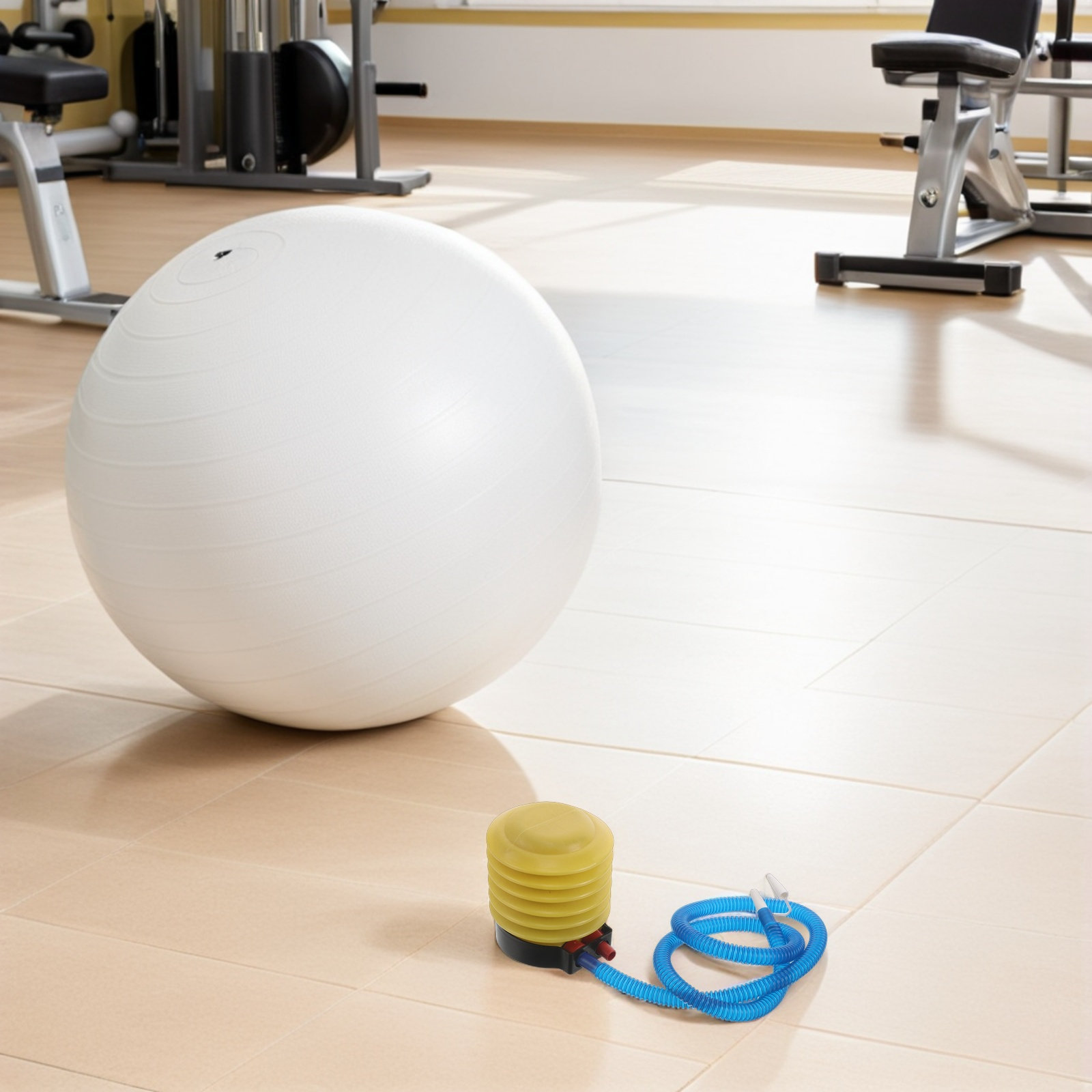 1Set Yoga Ball Pump Manual Foo - огляд і ціна Pilates Yoga &A