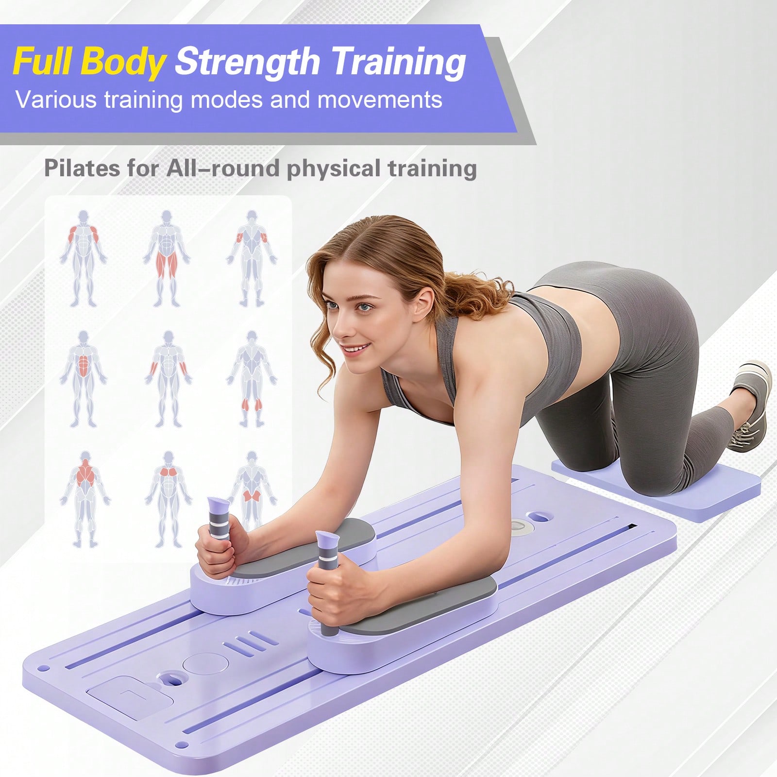 Pilates Reformer With Bar, Pil - огляд і ціна Pilates & Yoga Elastic Band