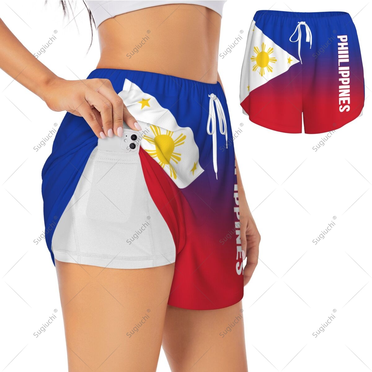 Women Girl Sports Shorts Phili - огляд і ціна Yoga Pilates Girl