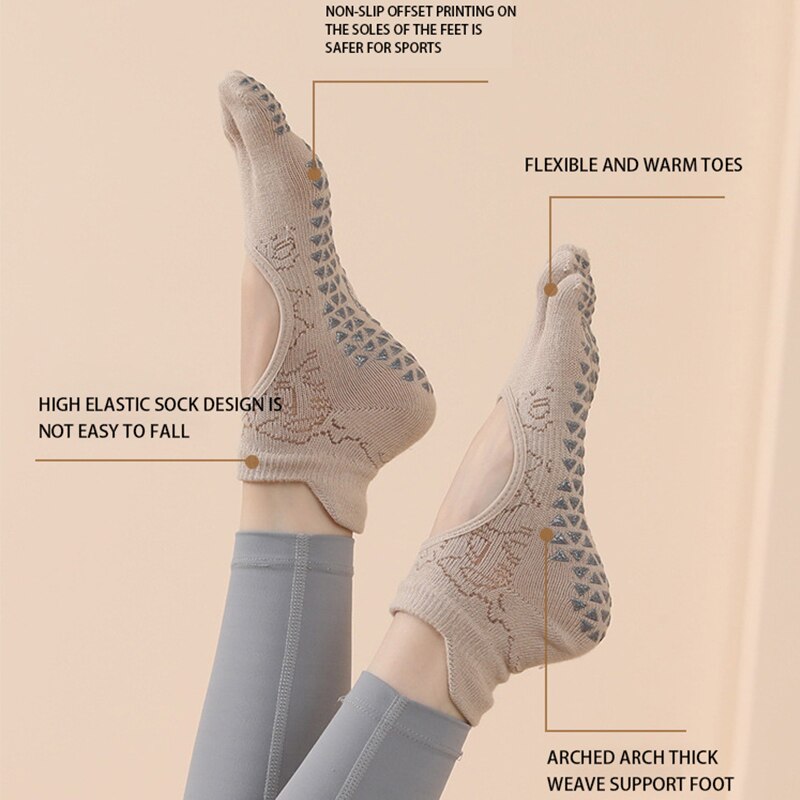 Women Yoga Toe Socks High Qual - огляд і ціна Yoga Pilates Girl