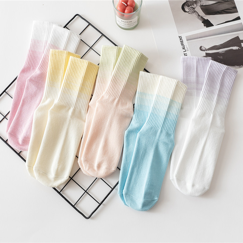 Girl Socks Gradual Change Colo - огляд і ціна Yoga Pilates Girl