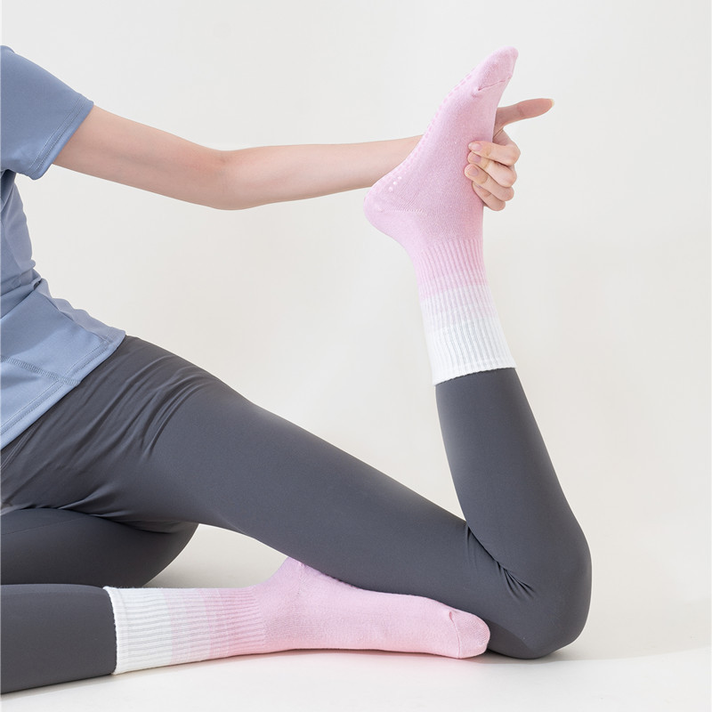 Girl Socks Gradual Change Colo - огляд і ціна Yoga Pilates Girl