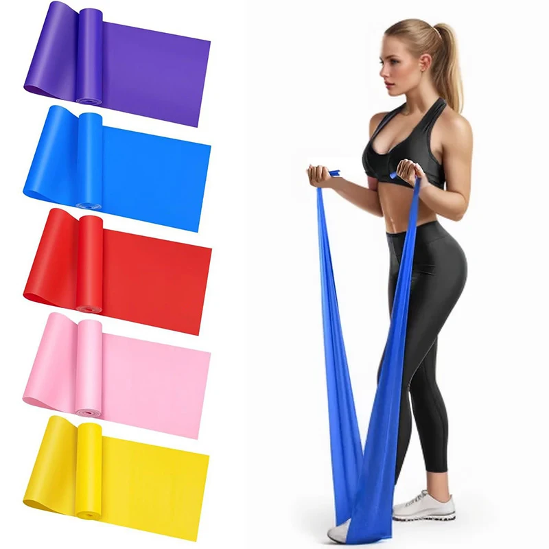 Elastic Yoga Fitness Bands Yog - огляд і ціна Pilates Yoga Stretching